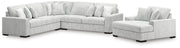 Stupendous Alloy 3-Piece Sectional and Oversized Chaise - 25903U4