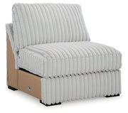 Stupendous Alloy 4-Piece Sectional, Oversized Chaise and Ottoman - 25903U1