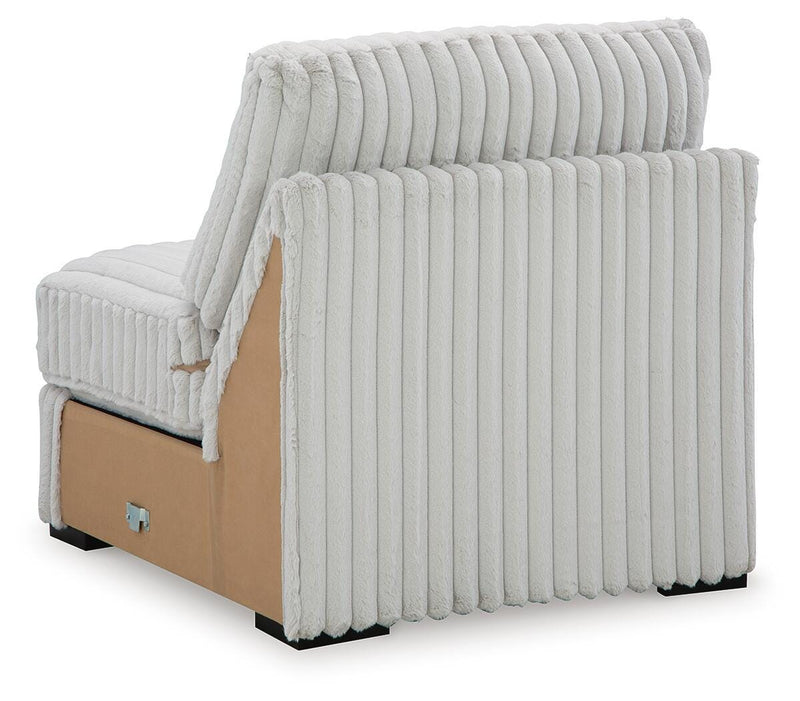 Stupendous Alloy 4-Piece Sectional, Oversized Chaise and Ottoman - 25903U1