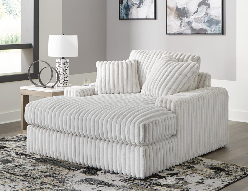 Stupendous Alloy 4-Piece Sectional, Oversized Chaise and Ottoman - 25903U1