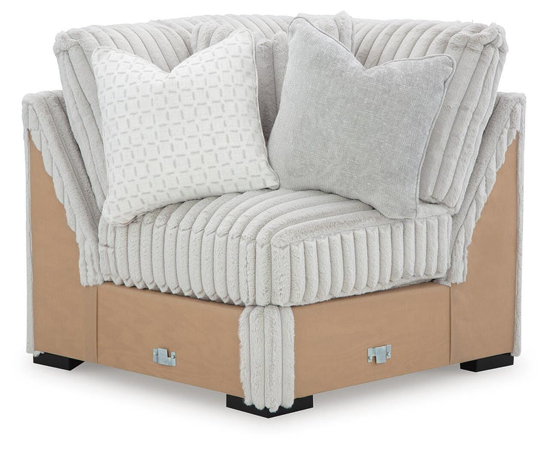 Stupendous Alloy 4-Piece Sectionals and Ottoman - 25903U5