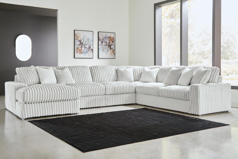 Stupendous Alloy 5-Piece Sectional with Chaise - 25903S8
