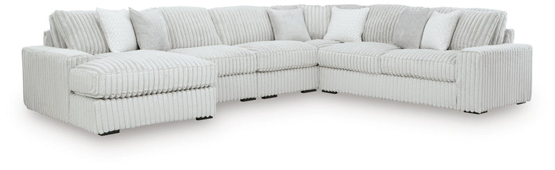 Stupendous Alloy 5-Piece Sectional with Chaise - 25903S8