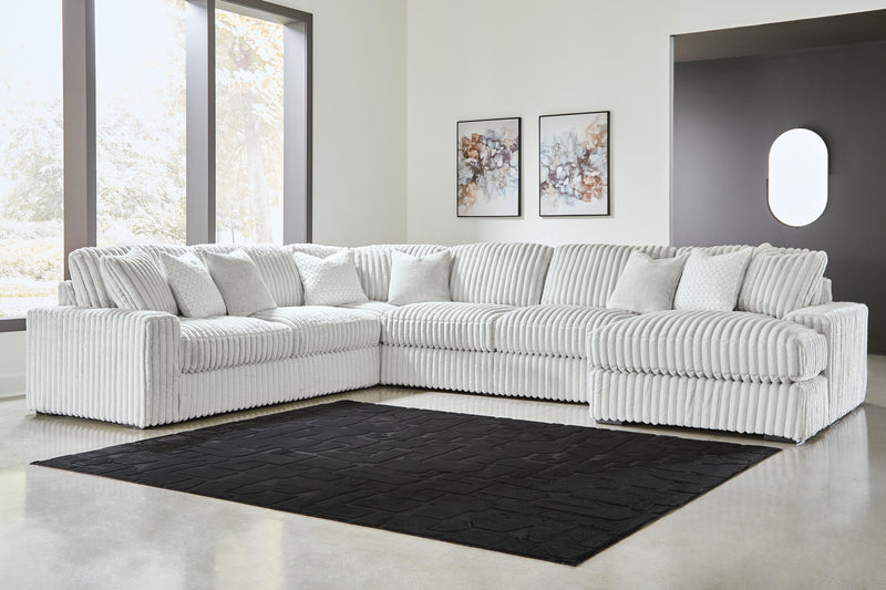 Stupendous Alloy 5-Piece Sectional with Chaise - 25903S9