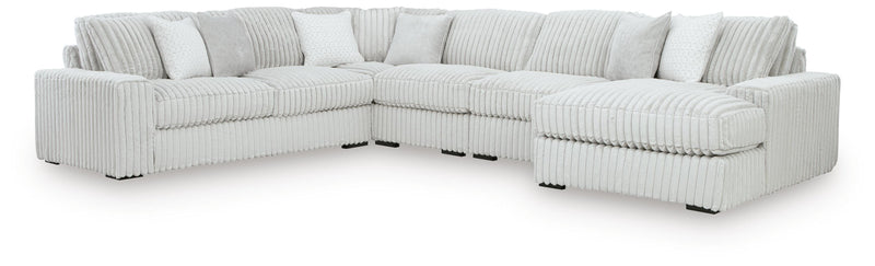 Stupendous Alloy 5-Piece Sectional with Chaise - 25903S9