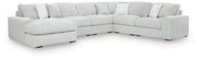 Stupendous Alloy 6-Piece Sectional with Chaise - 25903S21