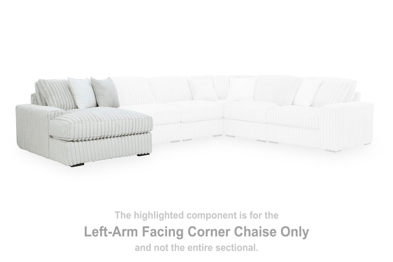 Stupendous Alloy Left-Arm Facing Corner Chaise - 2590316