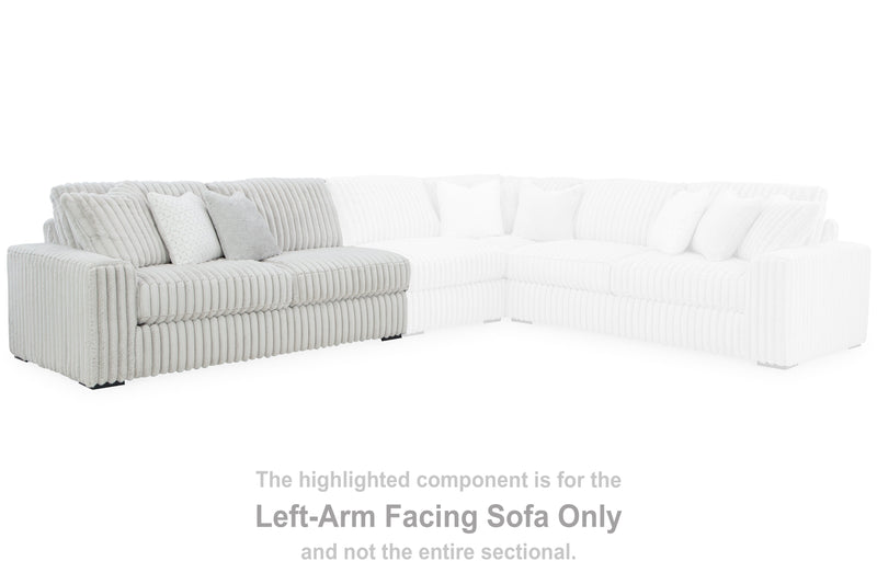 Stupendous Alloy Left-Arm Facing Sofa - 2590366