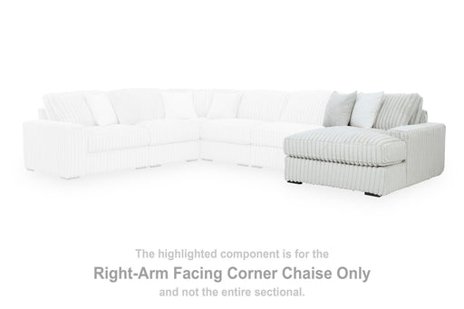 Stupendous Alloy Right-Arm Facing Corner Chaise - 2590317