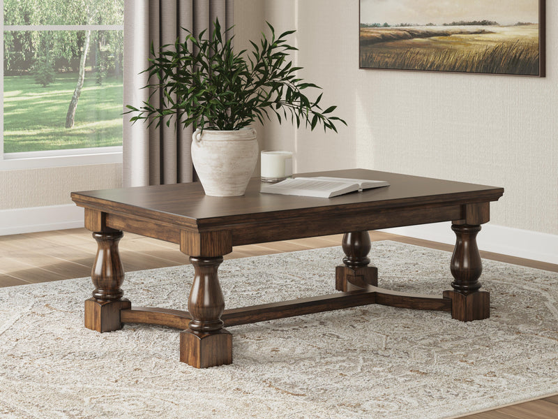 Sturlayne Brown Coffee Table - T609-1