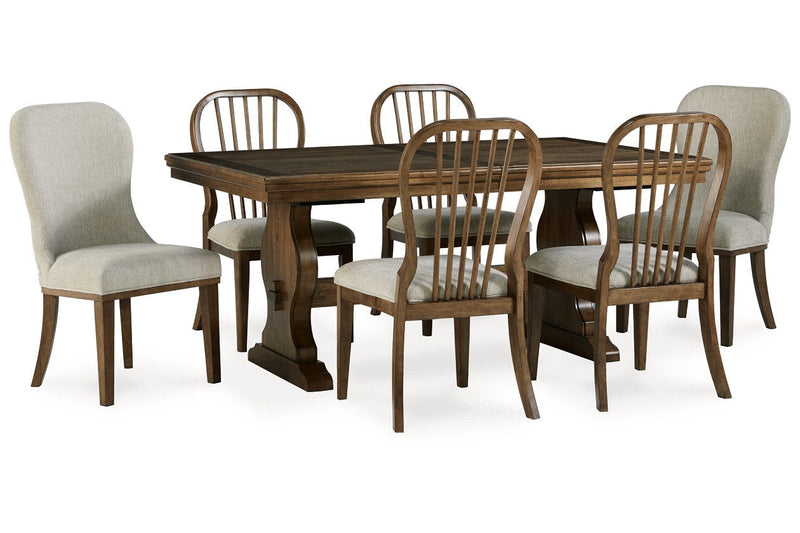 Sturlayne Dining Table and 6 Chairs - Gate FurnitureDining Room Set