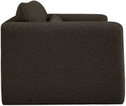 Stylus 64" Boucle Fabric Upholstered Loveseat in Brown - 198Brown-L