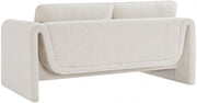 Stylus 64" Boucle Fabric Upholstered Loveseat in Cream - 198Cream-L
