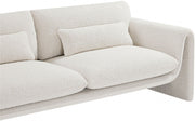 Stylus 64" Boucle Fabric Upholstered Loveseat in Cream - 198Cream-L
