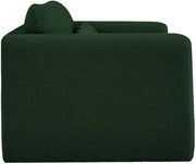Stylus 64" Boucle Fabric Upholstered Loveseat in Green - 198Green-L
