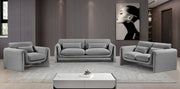 Stylus 64" Boucle Fabric Upholstered Loveseat in Grey - 198Grey-L