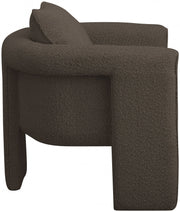 Stylus Boucle Accent Chair in Brown - 425Brown