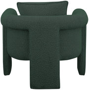 Stylus Boucle Accent Chair in Green - 425Green