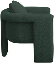 Stylus Boucle Accent Chair in Green - 425Green
