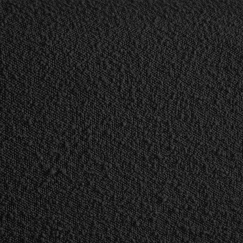 Stylus Boucle Fabric Full Bed (3 Boxes) Black - StylusBlack-F