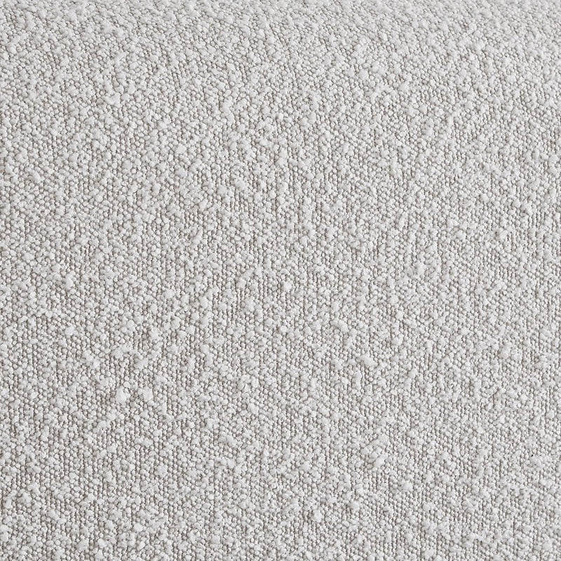 Stylus Boucle Fabric Full Bed (3 Boxes) Cream - StylusCream-F