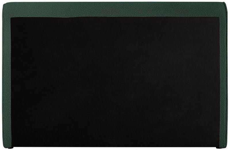 Stylus Boucle Fabric King Bed (3 Boxes) Green - Gate FurnitureKing Bed