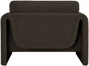 Stylus Boucle Fabric Upholstered Chair in Brown - 198Brown-C