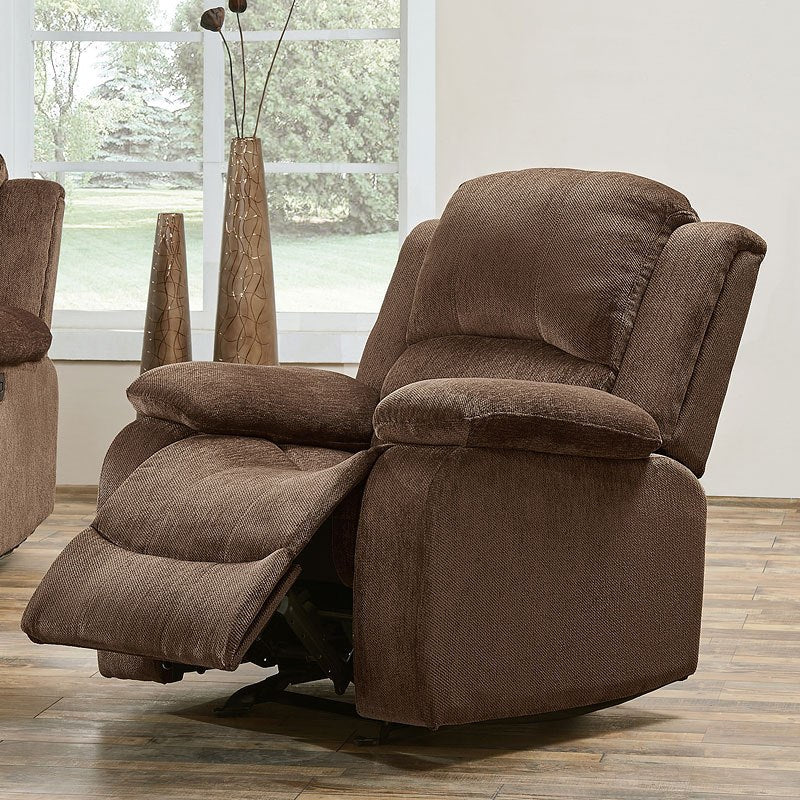 Subaru Coffee Reclining Living Room Set - Gate FurnitureLiving Room Set