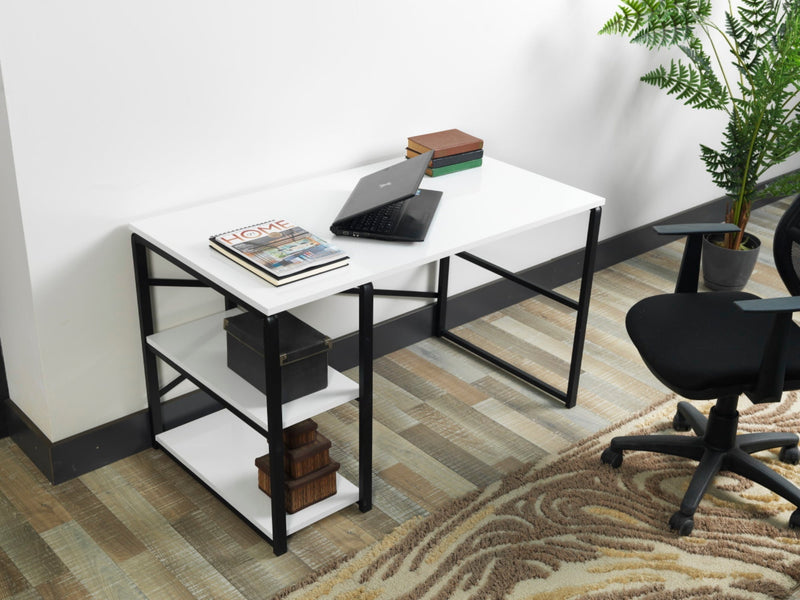Sude Study Desk in Black - 790-SUD-SD-BLC