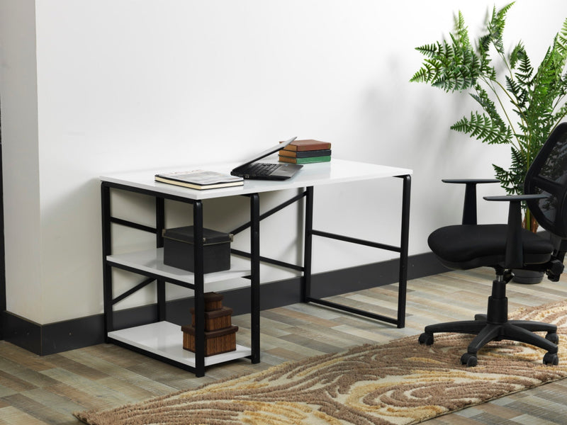 Sude Study Desk in Black - 790-SUD-SD-BLC