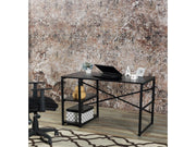 Sude Study Desk in Black - 790-SUD-SD-BLC