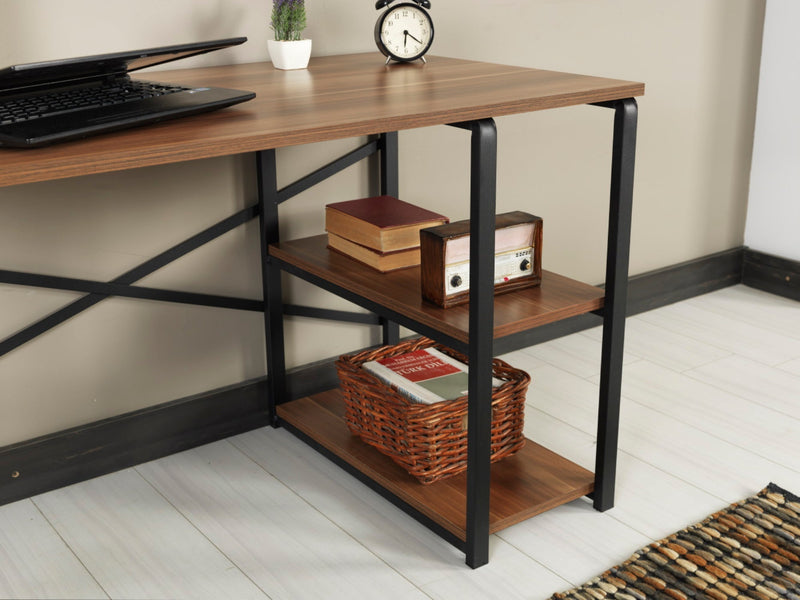 Sude Study Desk in White - 790-SUD-SD-WHT