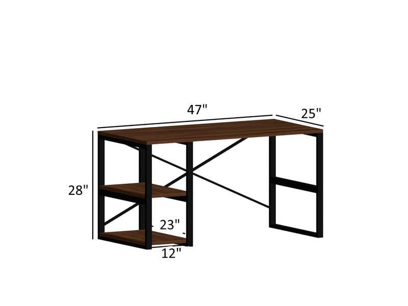 Sude Study Desk in White - 790-SUD-SD-WHT
