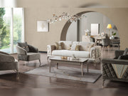Sultan Elf Convertible Sofa in Light Grey - 200-ELIF-SUL-A125-3