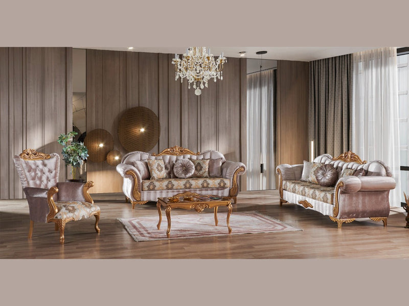 Sultan Living Room Set - Gate FurnitureLiving Room Sets