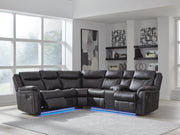 Sultan Meadow Carbon 2-Piece Reclining Sectional - PC13001S1