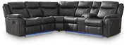 Sultan Meadow Carbon 2-Piece Reclining Sectional - PC13001S1