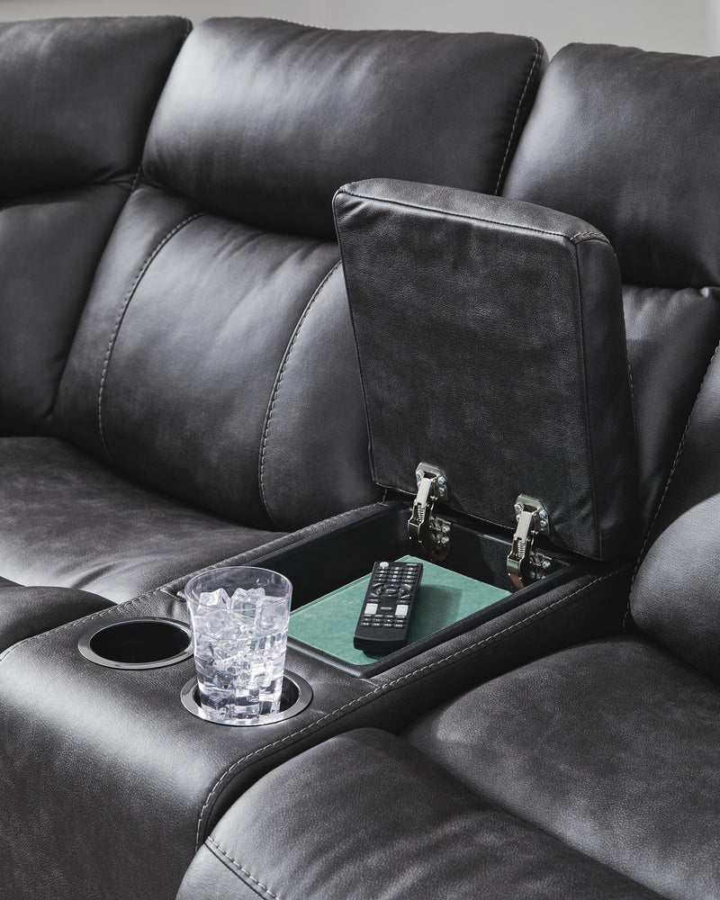 Sultan Meadow Carbon 2-Piece Reclining Sectional - PC13001S1