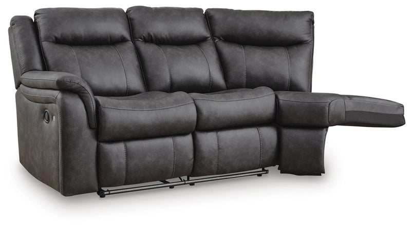 Sultan Meadow Carbon Left-Arm Facing Reclining Loveseat - PC1300148