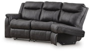 Sultan Meadow Carbon Left-Arm Facing Reclining Loveseat - PC1300148