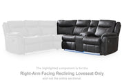 Sultan Meadow Carbon Right-Arm Facing Reclining Loveseat - PC1300149
