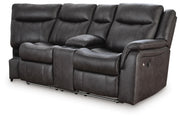 Sultan Meadow Carbon Right-Arm Facing Reclining Loveseat - PC1300149