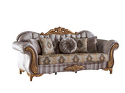Sultan Traditional Sofa Cream in Cream - 101-SUL-HAD91-3