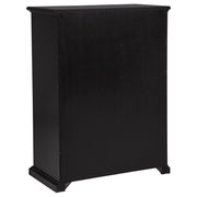 Sumerlin 6-drawer Bedroom Chest of Drawers Black - 460595BLK