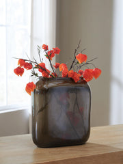 Sumner Gray/Gold Finish Vase - A2000811