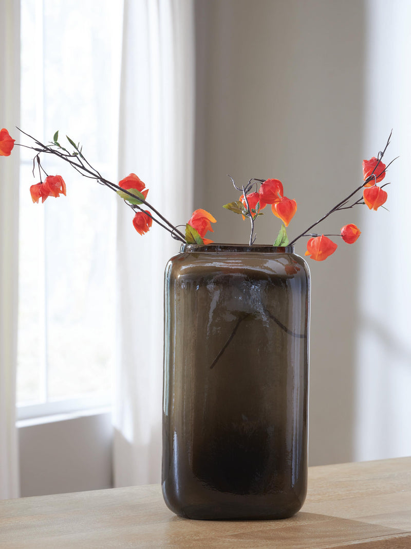 Sumner Gray/Gold Finish Vase - A2000812