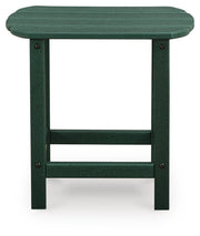Sundown Shores 2 Adirondack Chairs with End table in Green - PKG023983