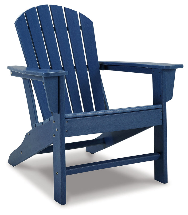 Sundown Treasure 2 Adirondack Chairs with End table in Blue - PKG014580