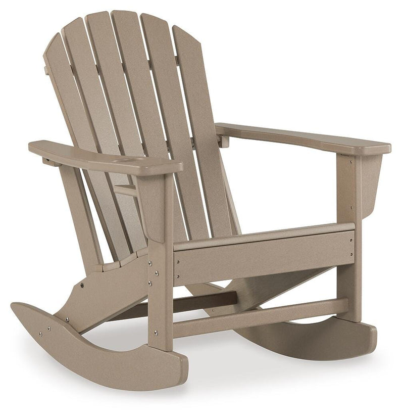 Sundown Treasure 2 Outdoor Chairs with End Table in Driftwood - PKG021083