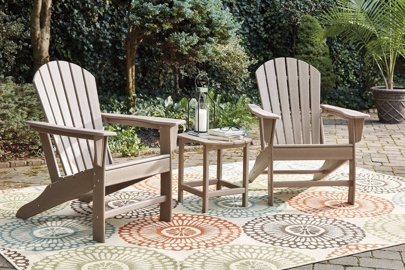 Sundown Treasure Grayish Brown Adirondack Chair - Gate FurnitureLounge Chair